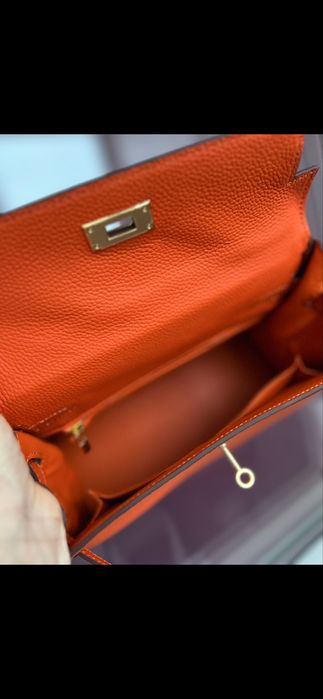 Сумка Hermes kelly 28 см в наявності шкіра togo