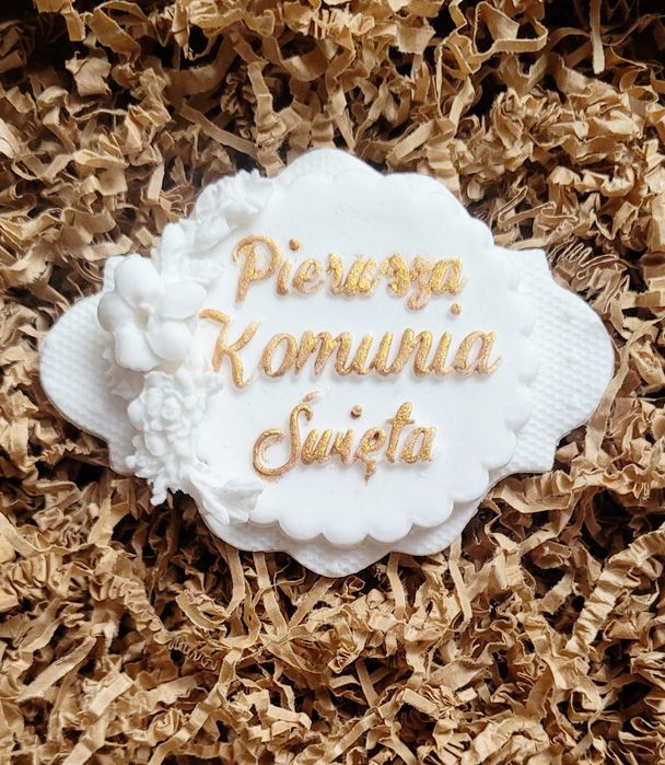 Komunijne ciasteczka dekoracyjne