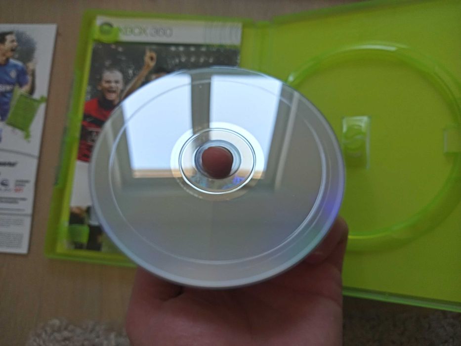 ps2(fight night round 3, fifa 07), pudełko tekken 5, xbox 360(fifa 10)