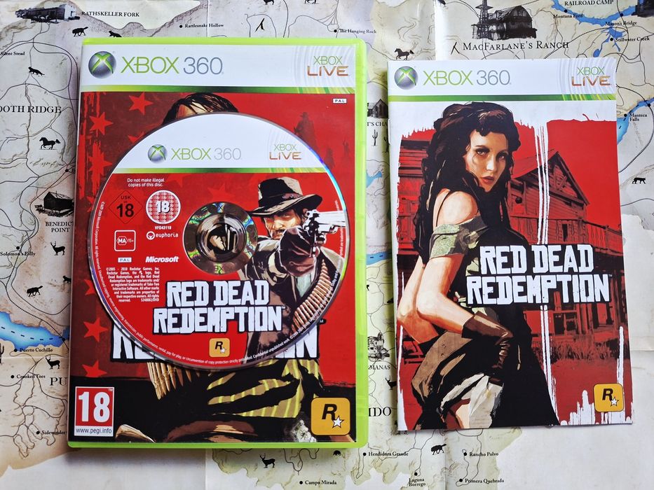 Red Dead Redemption + MAPA XboX 360
