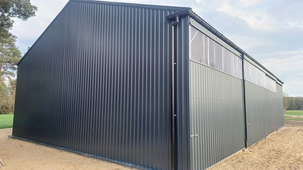 Hala magazynowa 12x20x4,5 SystemSpaw