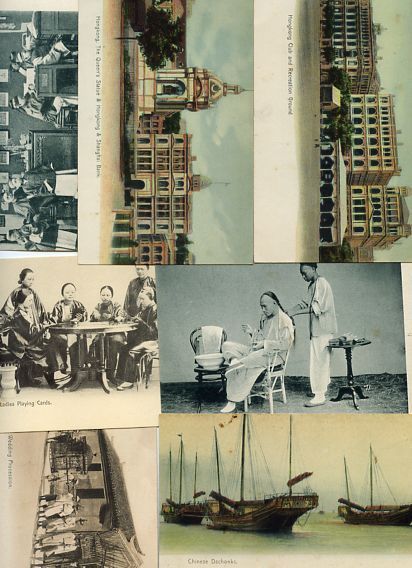 Postais Ilustrados China e Hong Kong
