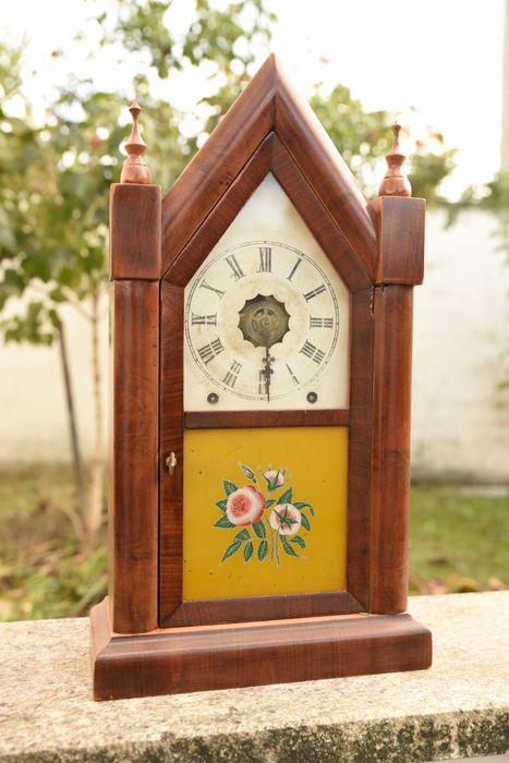 Relogio antigo e raro Ansonia cerca de 1860