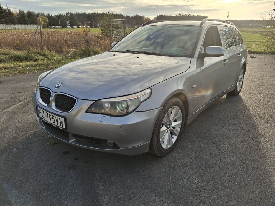 BMW E61 3.0 D automat , hak , M57 218 km