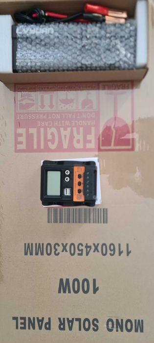 Solar Kit, Panel + Inverter + Charge Controller64354217600899120