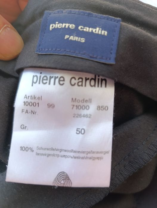 Оригінальні чоловічі вовняні брюки Pierre Cardin (тканина Maroitto,Італія)розмір 50.o
