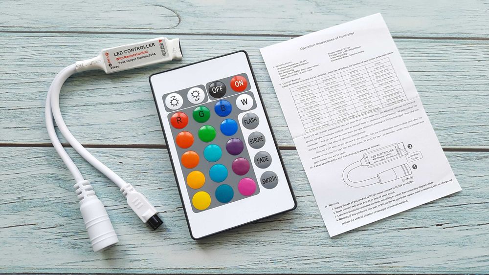 IR / Bluetooth контроллеры / диммер для светодиодных лент SMD 5050