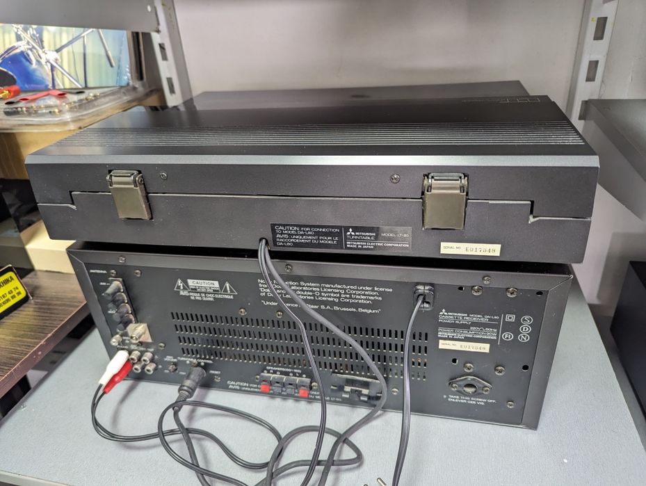 ТОП Стерео ресивер/винил! Mitsubishi DA-L80/LT-80. Вес 14 кг. JAPAN