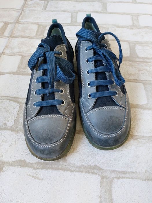 Кожаные кроссовки кеды ricosta