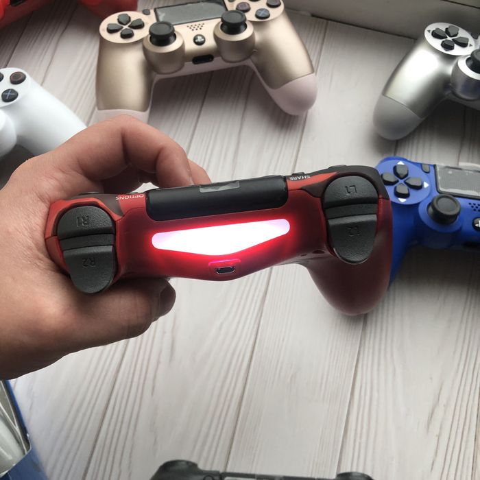 Джойстик на ps 4 оптом, красный еомуфляжный геймпад для playstation