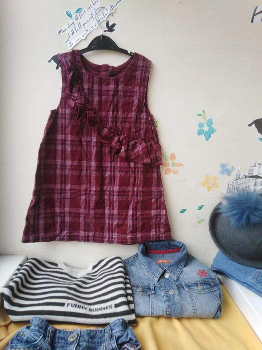 Сарафан для девочки микровильвет