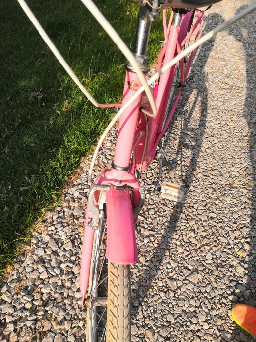 Rower Dallas City różowy damski damka