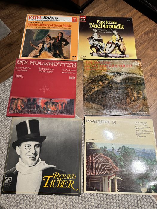 Продам класичні платівки одним лотом! Чудовий стан німецькі видання LP