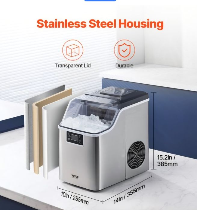 MAQUINA DE GELO GRANDE  NOVA......