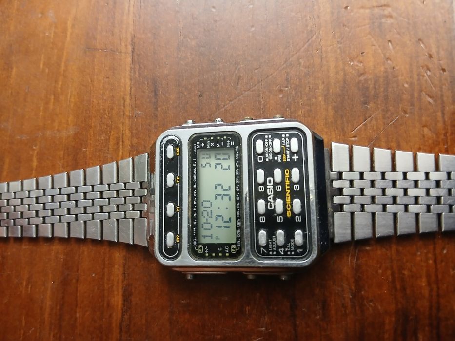 Relogio antigo Casio scientific