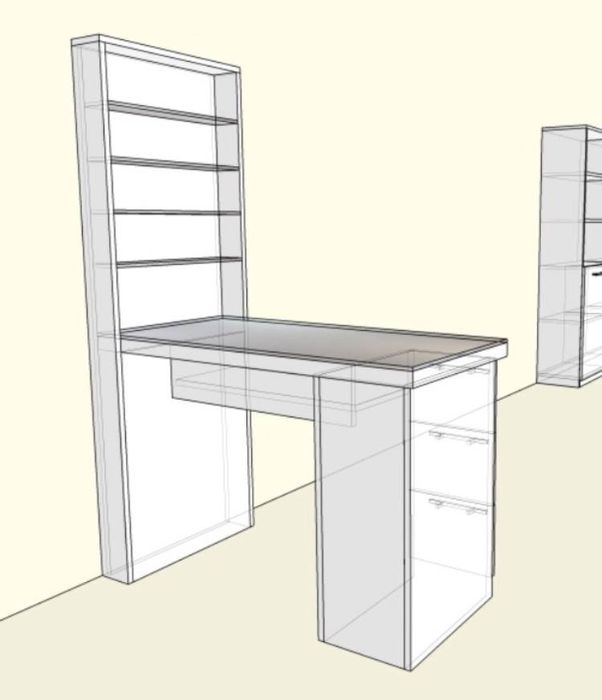 профессиональный маникюрный стол и шкаф