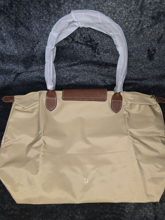 Saco Tote Longchamp Khaki