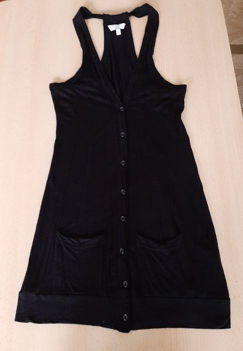 New Look bokserka bezrękawnik kamizelka długa r.xs 34 100% wiskoza