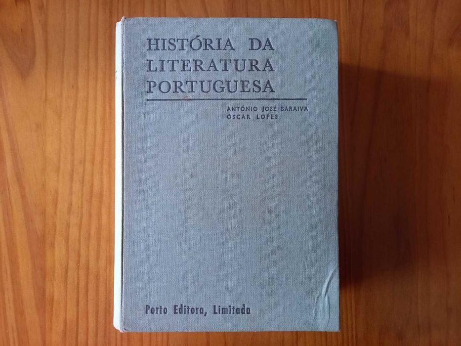 (PORTES GRÁTIS) História da Literatura Portuguesa (8.ª Edição: 1975)