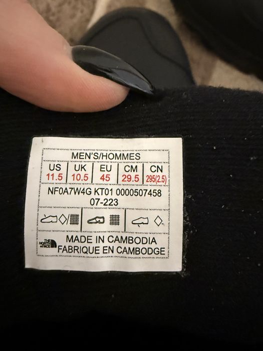 Ботинки чоловічі TheNorthFace 45р  Storm Strike 3 WP