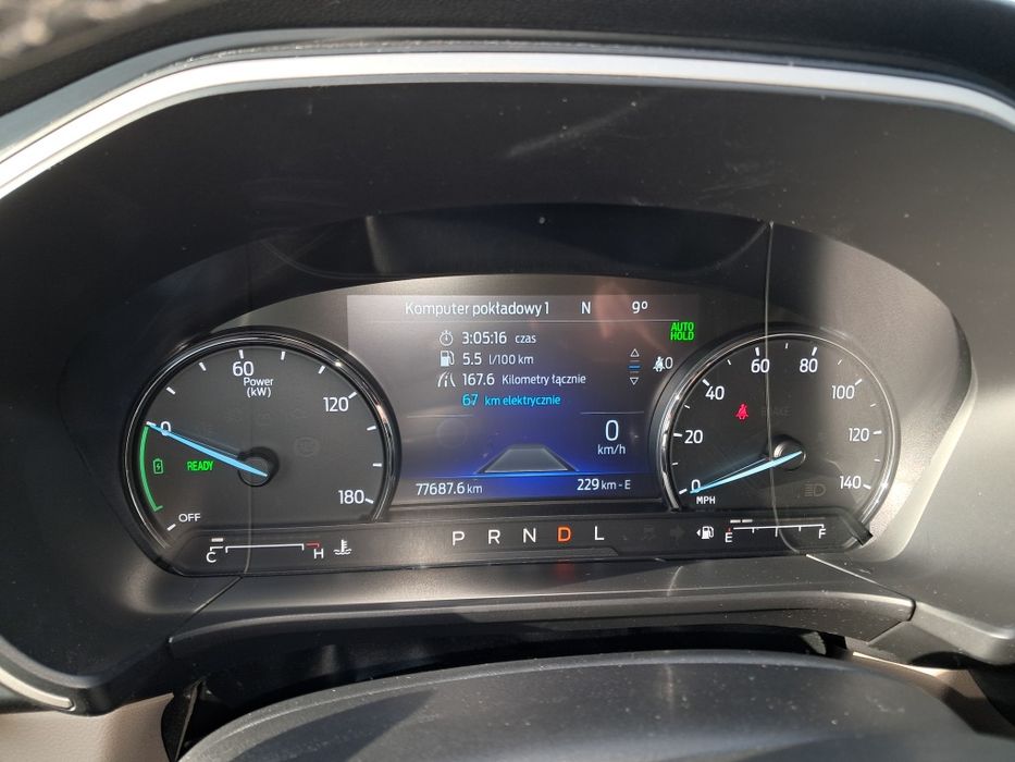 Ford Escape hybryda 80tys.przeb