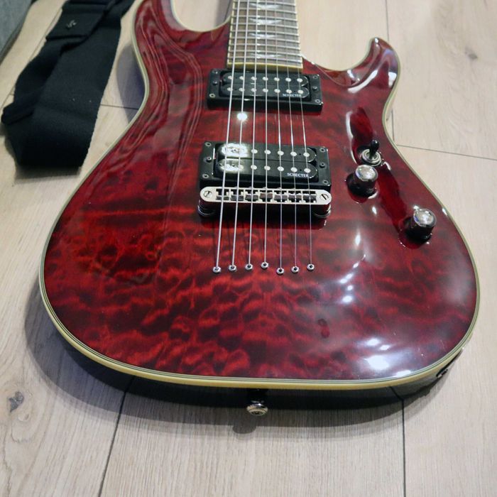 Gitara Elektryczna Schecter Diamond Omen 7 Extreme BCH + Pokrowiec - Możliwa wymiana