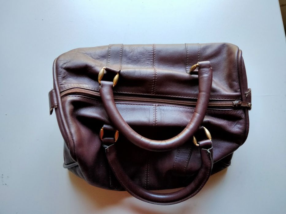 Bolsa em pele Vintage