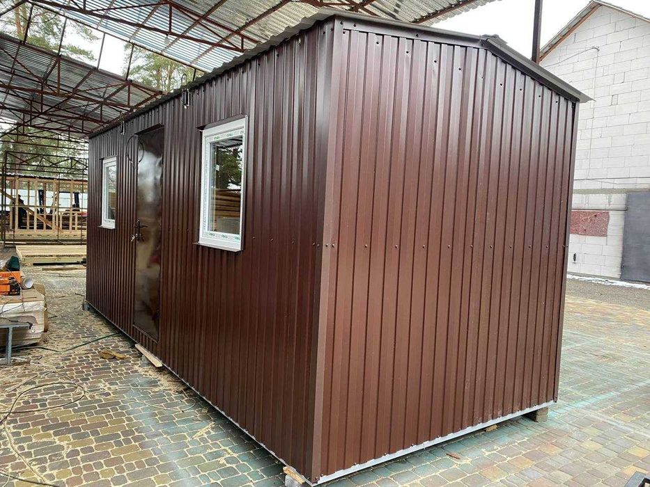 Будинки, побутівки, пости охорони — виробництво та доставка