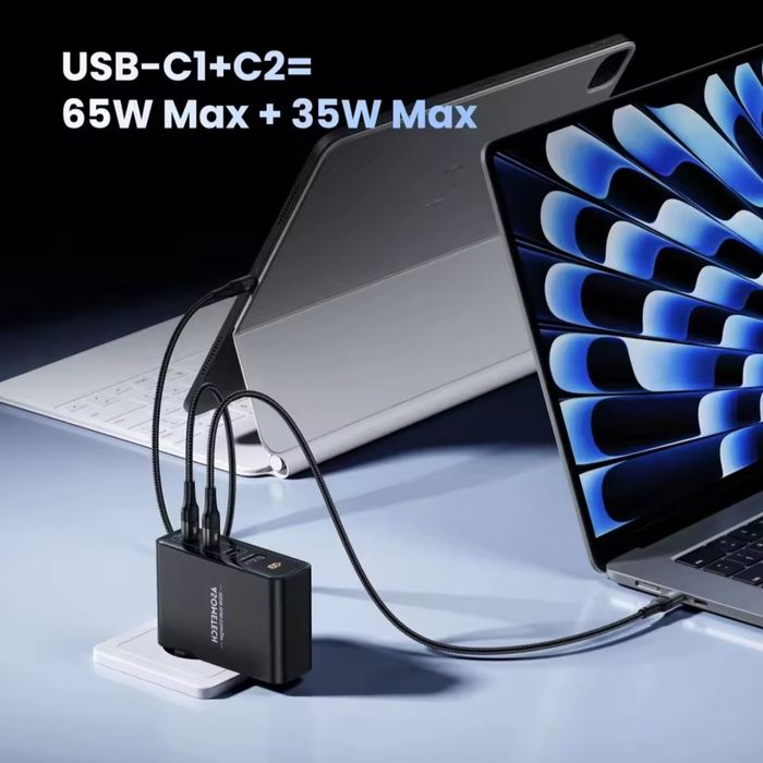 Asometech 100w з дісплеем. Блочок швидкісної зарядки