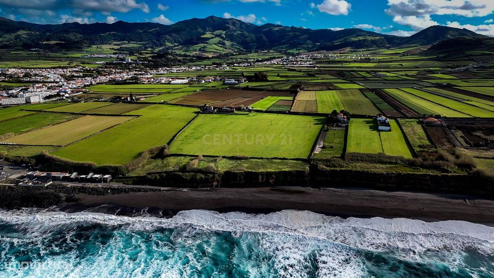 Terreno Único Frente-Mar em Ribeira Seca – Ribeira Grande, São Miguel,