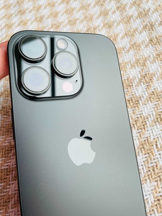 IPHONE 16 PRO 128Gb АКБ 100% Black Titanium NEVERLOCK mdm ( 51730)