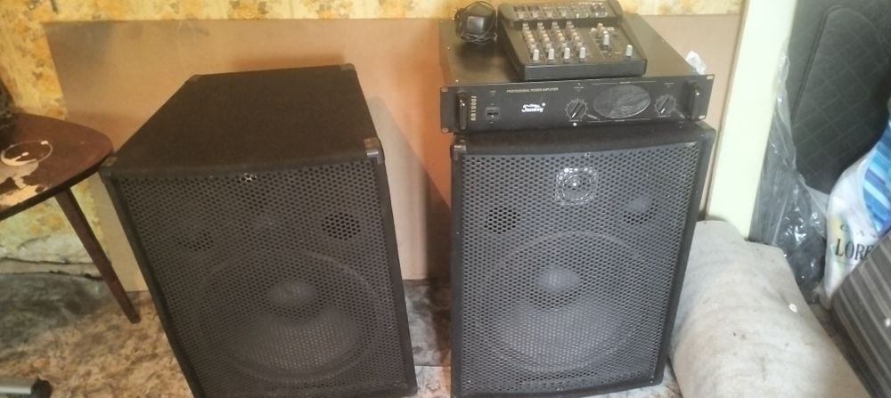 Продам муз.аппаратуру,полный комп-т