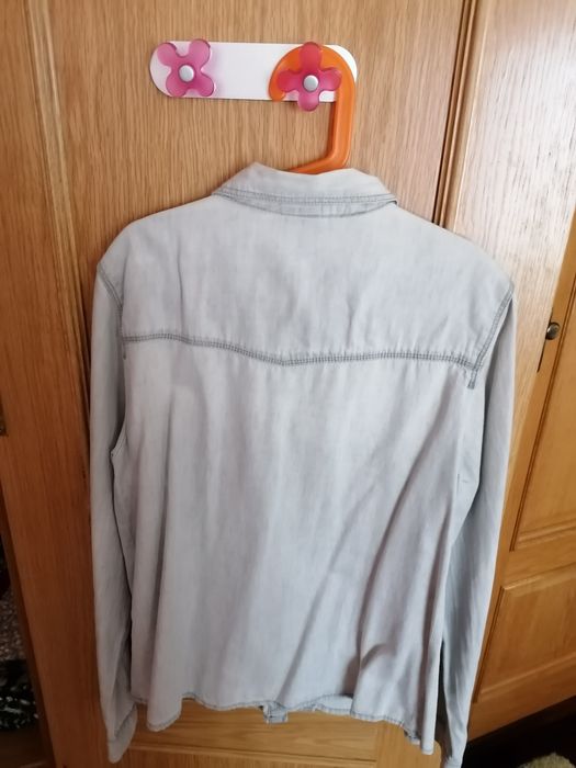 Camisa cinza da Zara