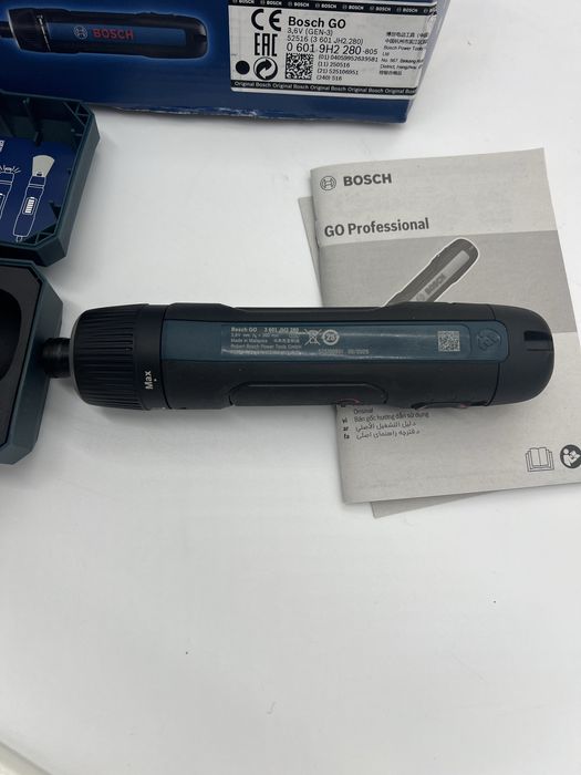 BOSCH GO 3 Inteligentny Śrubokręt Wkrętak Akumulatorowy Walizka