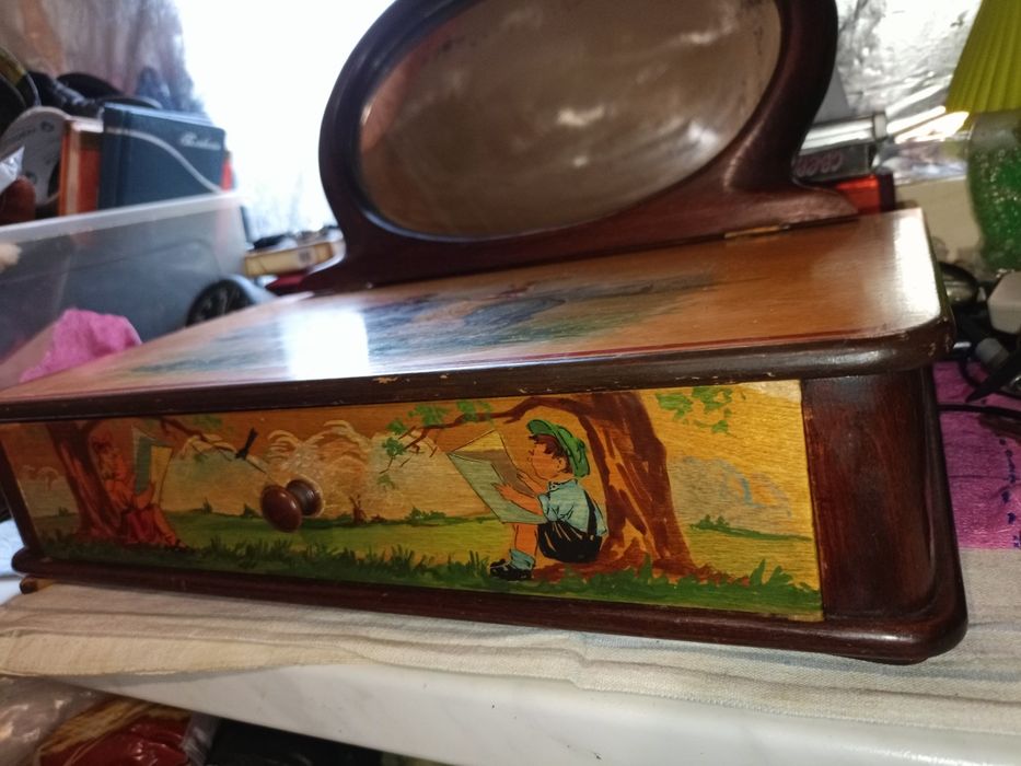 Шкатулка-комод. Винтаж.