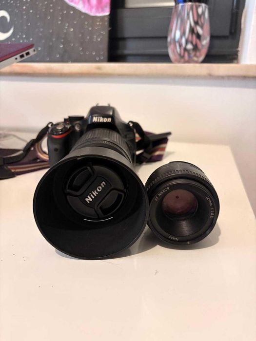 Camera Nikon D5100 + 2 lentes