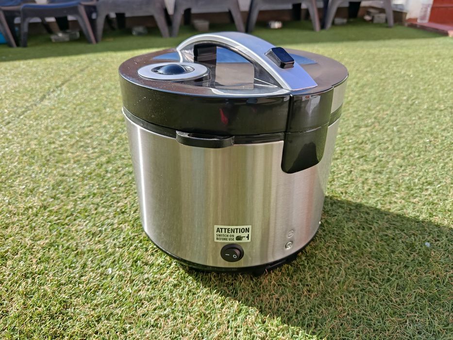 Panela de Arroz Digital Ambiano 1,5L – 9 Programas e Manter Quente 24H