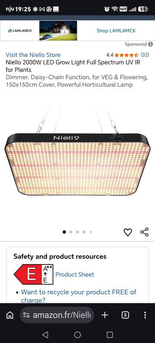 LED Grow light nielo