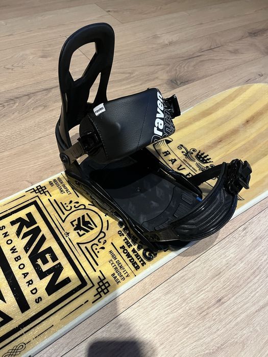 Deska Raven + zapięcia + buty Head