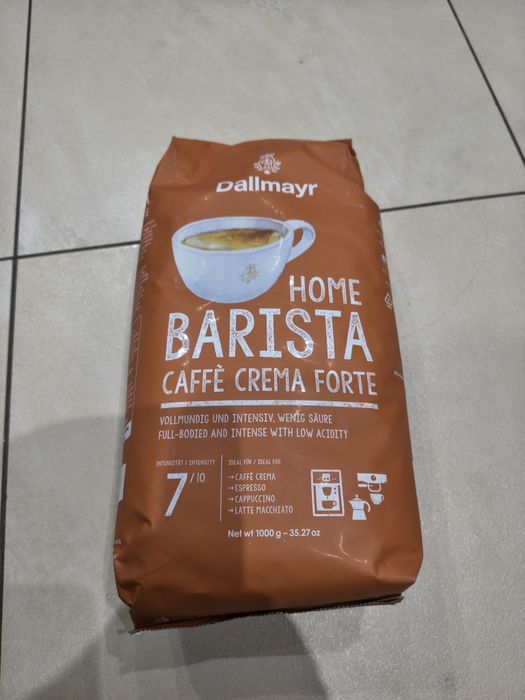 Kawa ziarnista dallmayr home barista cafe creme forte 1 kg