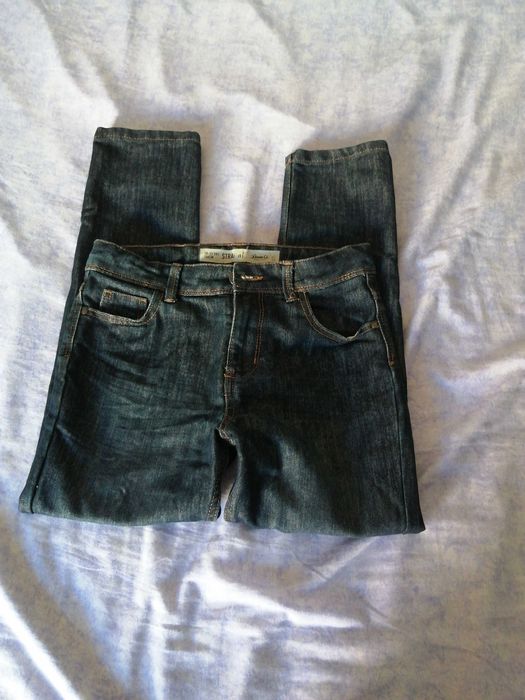 Calças ganga menino 10 anos