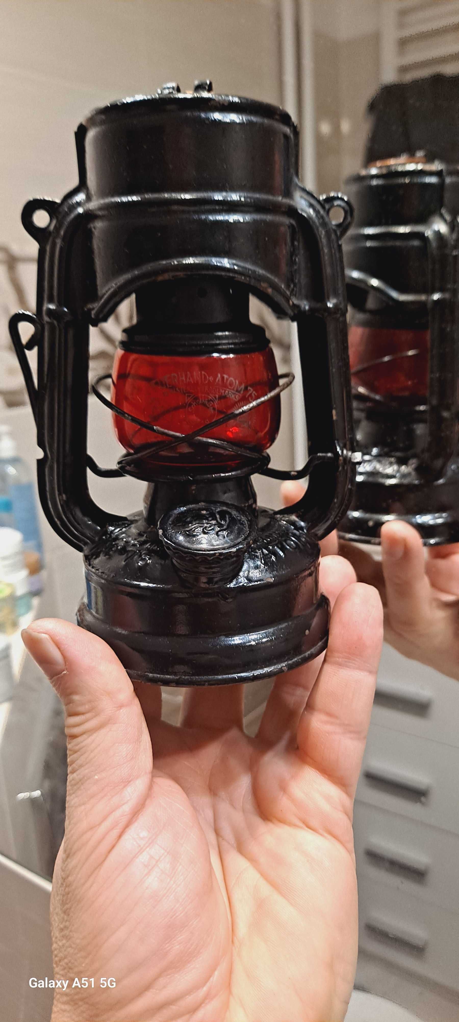 Lampa Naftowa FEUERHAND 75 ATOM WH/SS WEHRMACHT rarytas