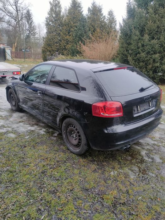 Audi A3 8P lift zderzak tył tylny 3D części LZ9Y PDC