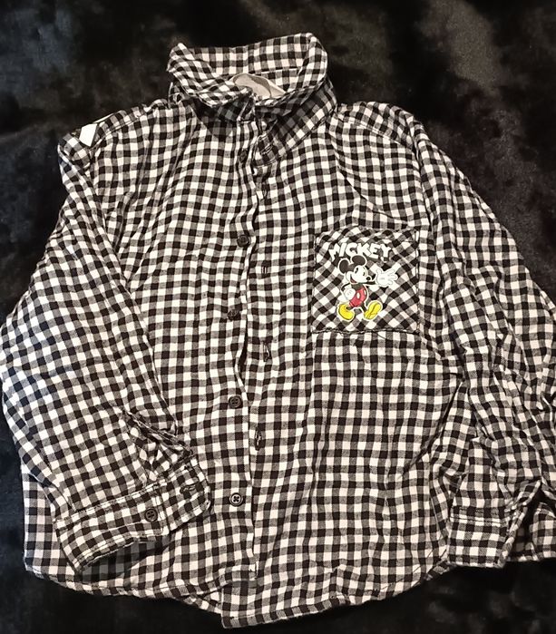 Camisa Mickey 4 aos 5 anos 110cm