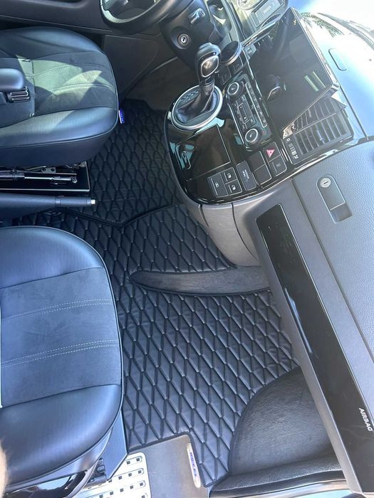 Коврики в салон EVA ворсовые экокожа для Volkswagen T5/T6/T7 килимки