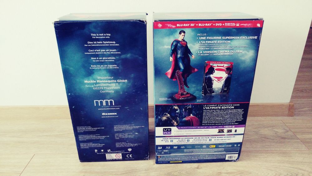 Fugurki: Batman i Superman Blu-ray. wyd. kolekcjonerskie