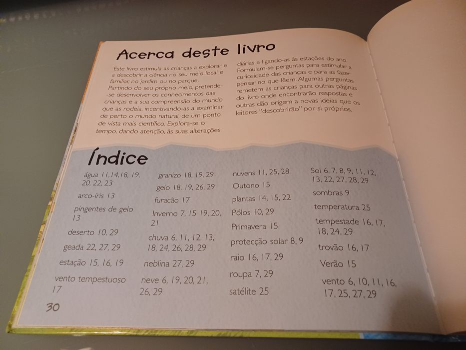 Livro "Ciência em primeira mão - O tempo"