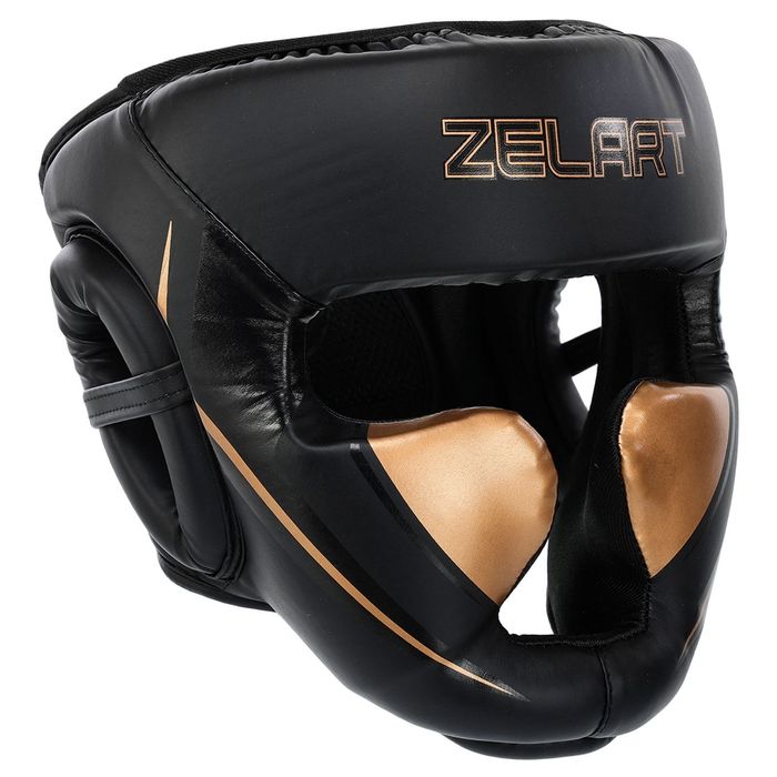 шолом боксерський шлем боксерский закрытый  дитячий з повним захистом