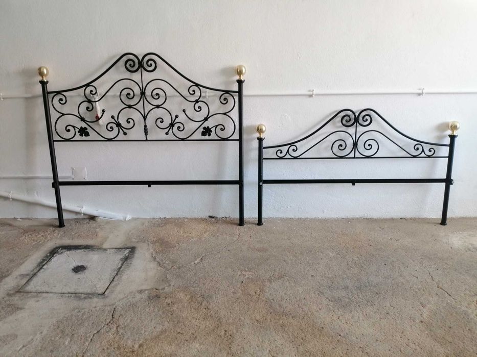 Cama nova em ferro forjado