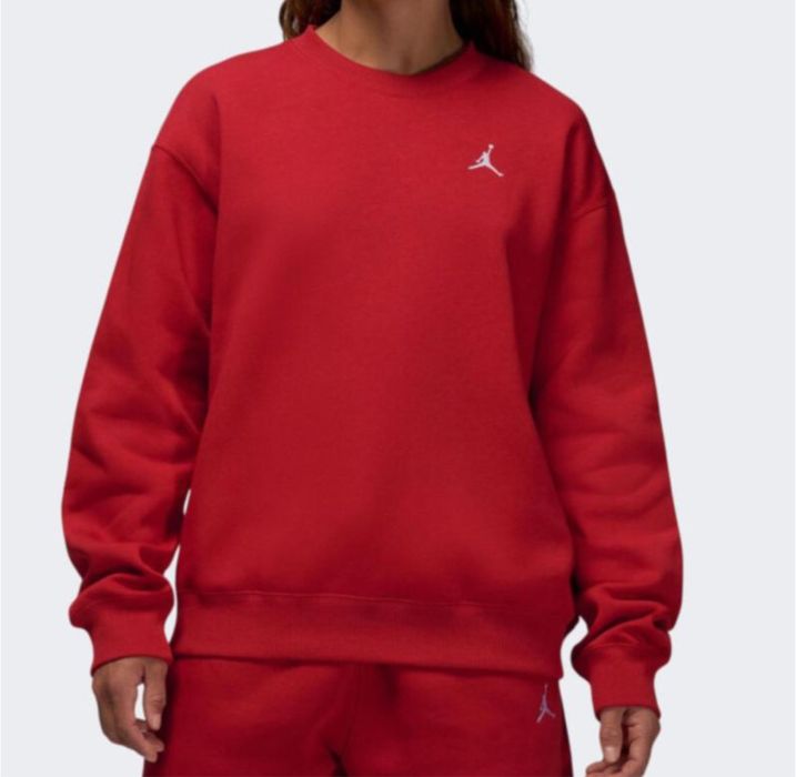 Жіночий світшот nike air jordan червоний флісовий розмір m оригінал